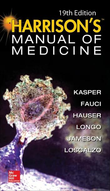 Harrisons Manual of Medicine cover