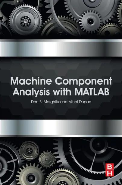 Machine Component Analysis with MATLAB cover