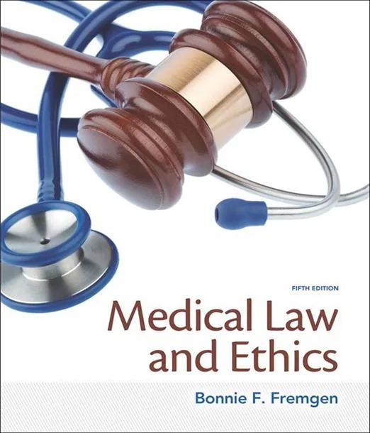 Medical Law and Ethics cover