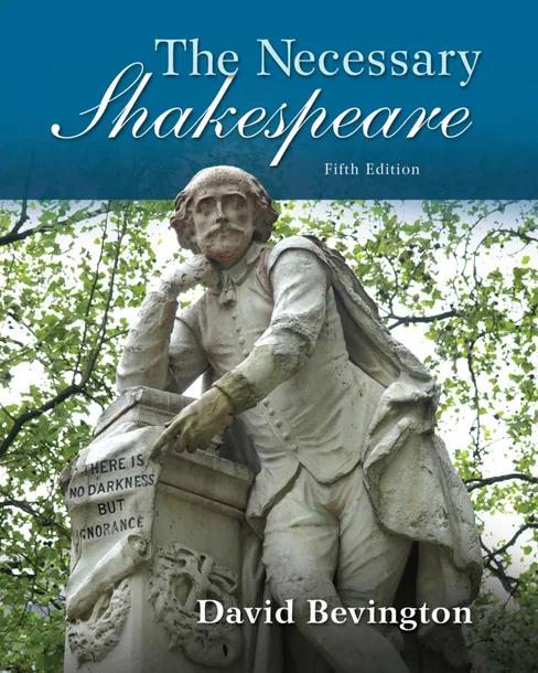 The Necessary Shakespeare cover