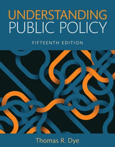 Understanding Public Policy