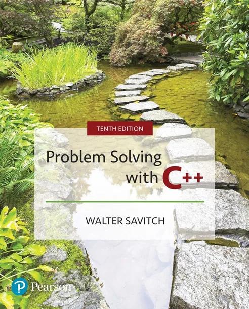 Problem Solving with C++ cover
