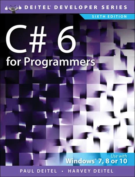 C# 6 for Programmers cover