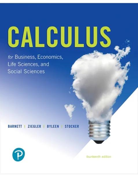 Calculus for Business, Economics, Life Sciences, and Social Sciences cover