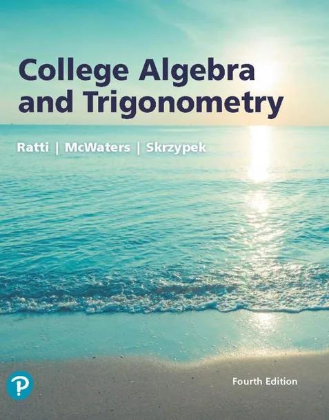 College Algebra and Trigonometry