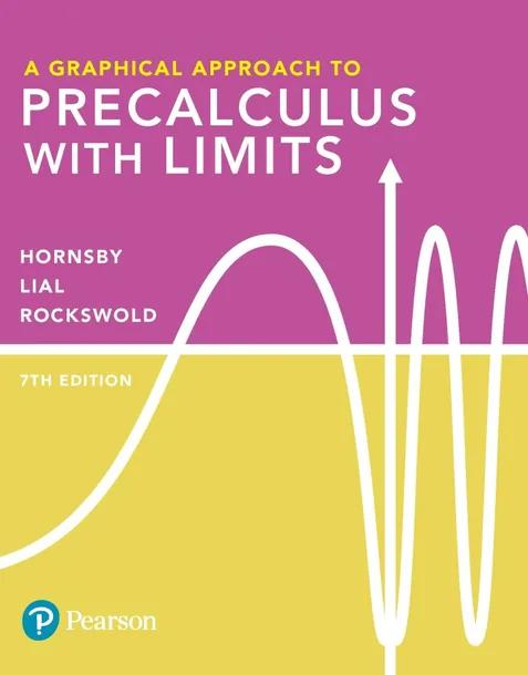 A Graphical Approach to Precalculus with Limits