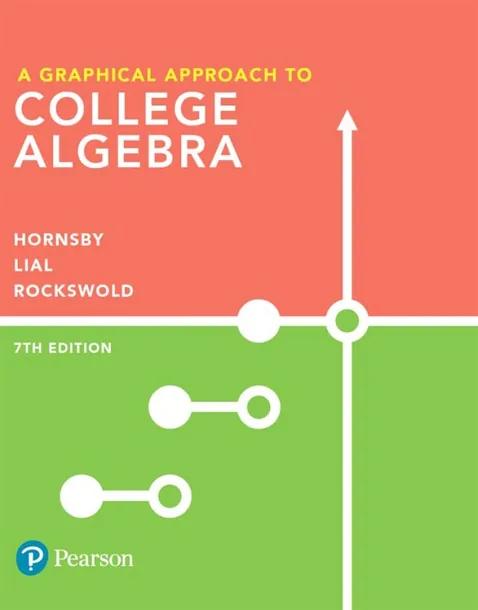 A Graphical Approach to College Algebra cover