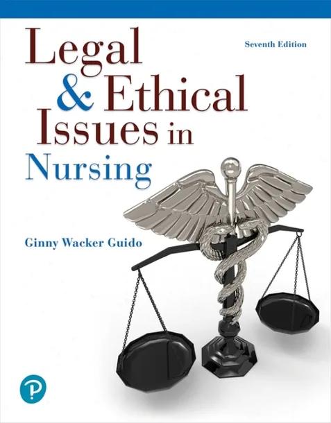 Legal & Ethical Issues in Nursing cover