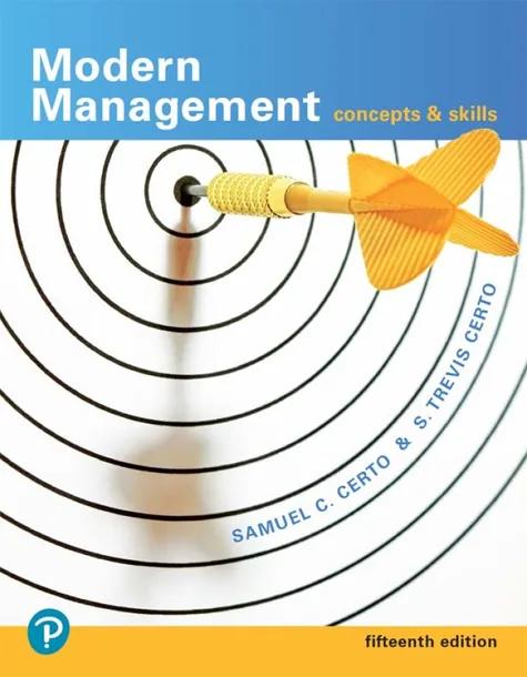 Modern Management: Concepts and Skills cover