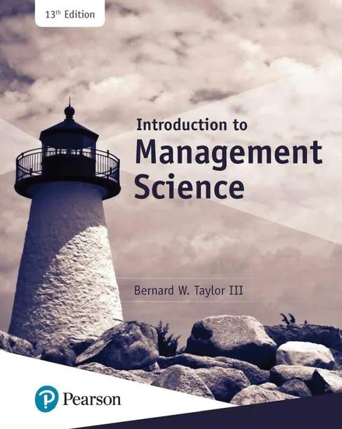 Introduction to Management Science cover