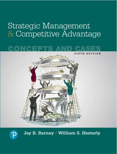 Strategic Management and Competitive Advantage cover