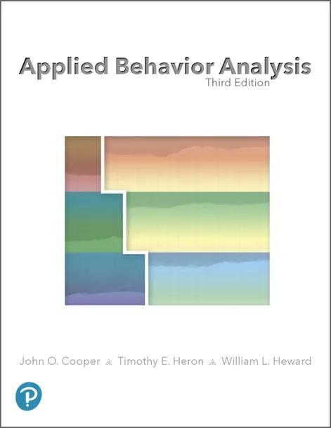 Applied Behavior Analysis cover