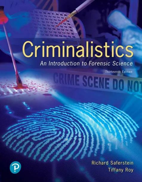 Criminalistics cover