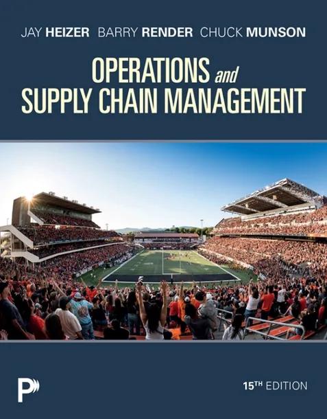 Operations and Supply Chain Management cover
