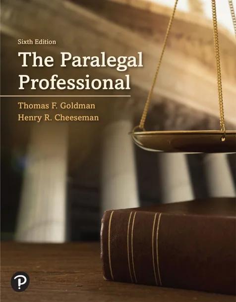 The Paralegal Professional cover