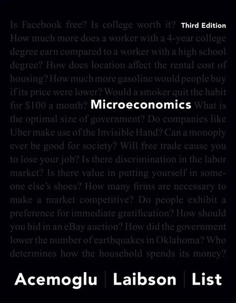 Microeconomics cover
