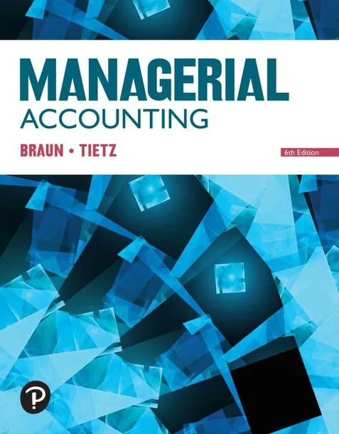 Managerial Accounting cover