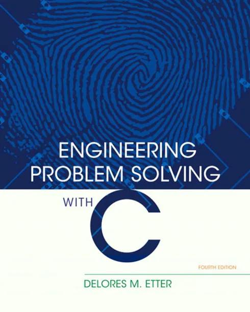 Engineering Problem Solving with C cover