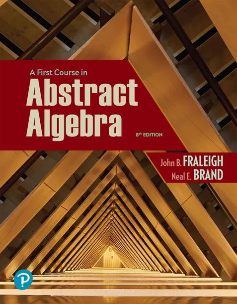 A First Course in Abstract Algebra cover