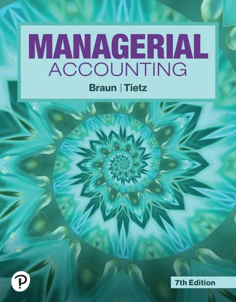 Managerial Accounting cover