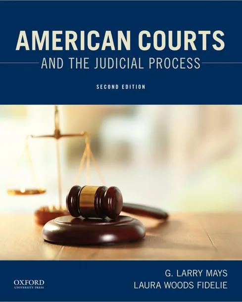 American Courts and the Judicial Process cover