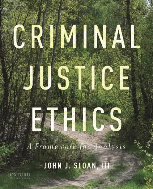 Criminal Justice Ethics cover
