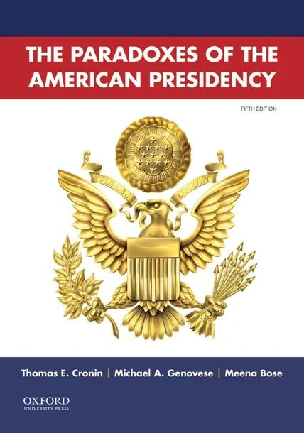 Paradoxes of the American Presidency cover