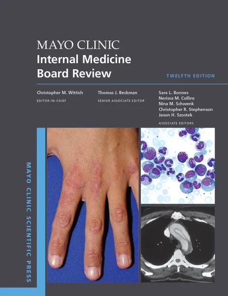 Mayo Clinic Internal Medicine Board Review cover