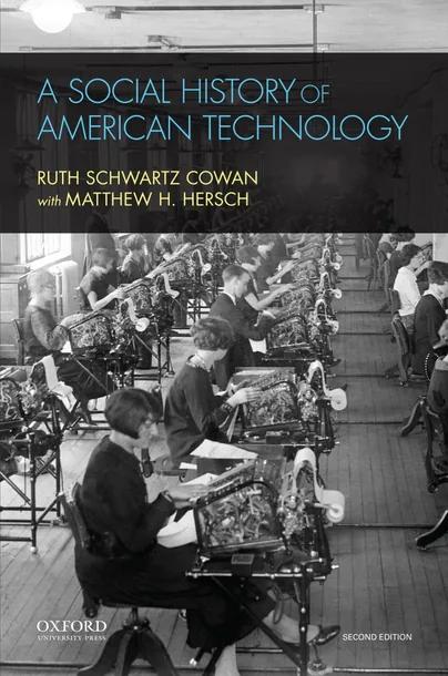 A Social History of American Technology cover