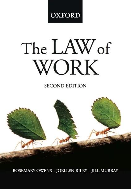 The Law of Work cover