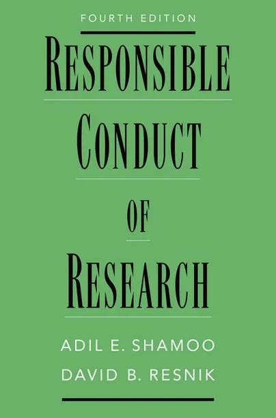 Responsible Conduct of Research cover