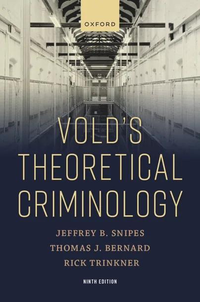 Vold's Theoretical Criminology cover