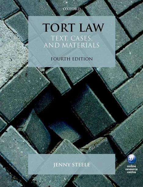 Tort Law cover