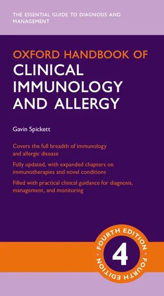 Oxford Handbook of Clinical Immunology and Allergy cover