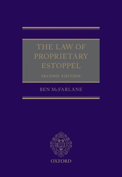 The Law of Proprietary Estoppel cover