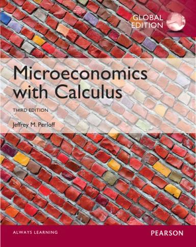 Microeconomics with Calculus, Global Edition