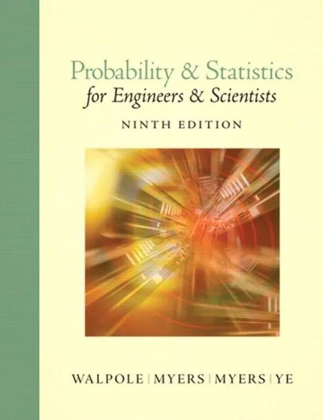 Probability and Statistics for Engineers and Scientists cover