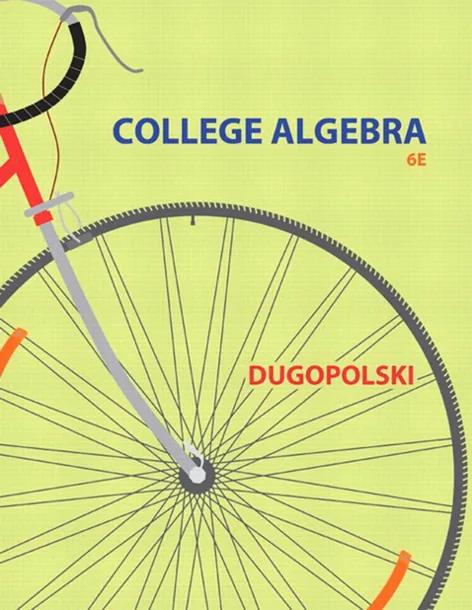 College Algebra cover