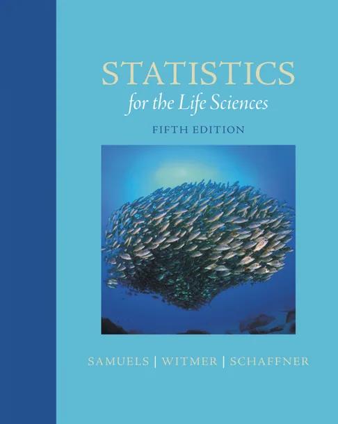 Statistics for the Life Sciences cover