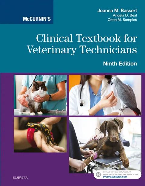 McCurnin's Clinical Textbook for Veterinary Technicians cover