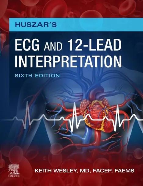 Huszar's ECG and 12-Lead Interpretation cover