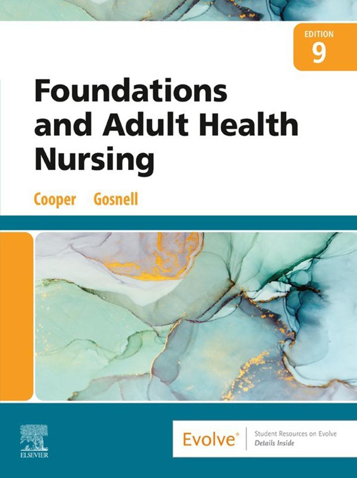 Foundations and Adult Health Nursing cover