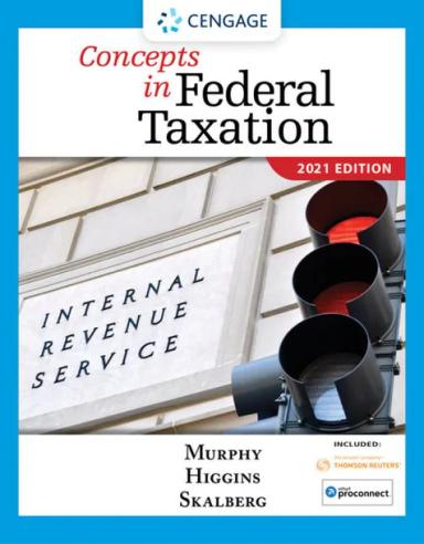 Concepts in Federal Taxation 2021