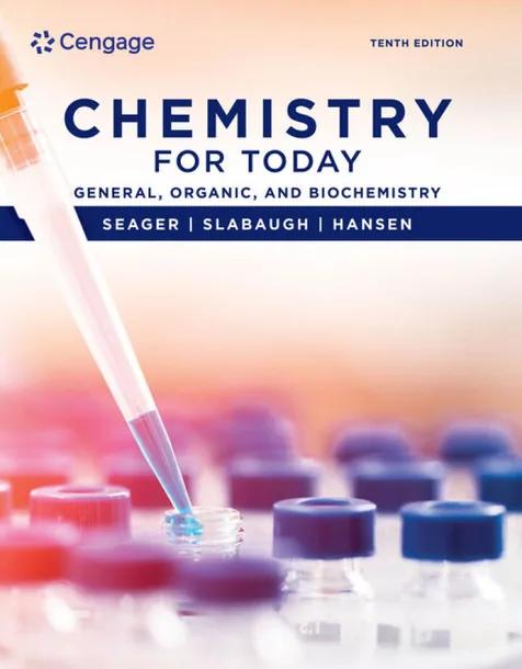 Chemistry for Today cover