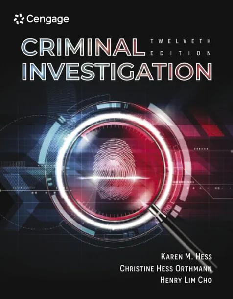 Criminal Investigation cover