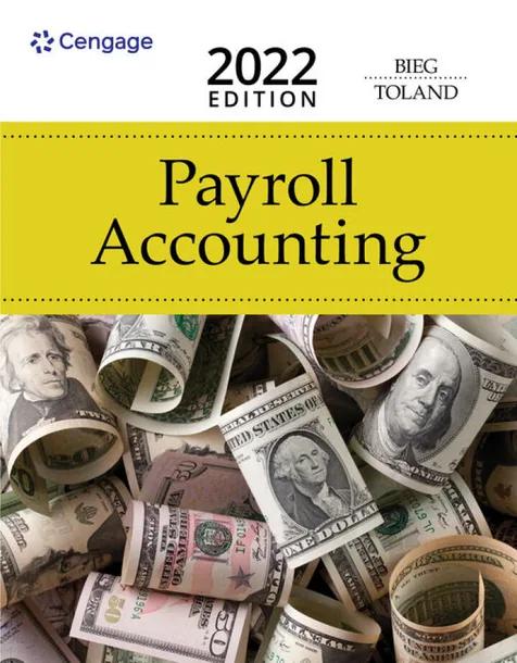 Payroll Accounting 2022 cover