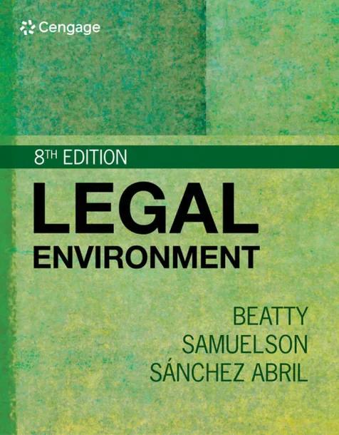 Legal Environment cover