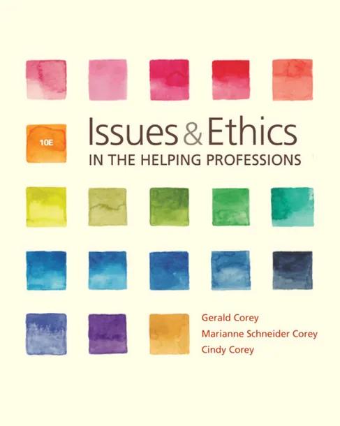 Issues and Ethics in the Helping Professions cover