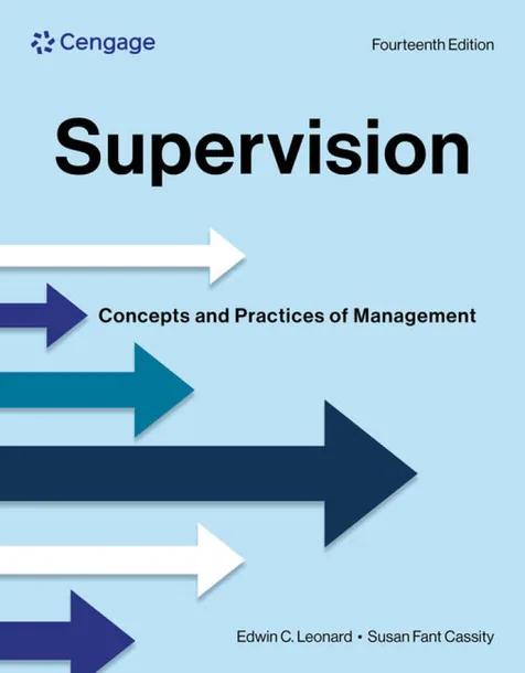 Supervision: Concepts and Practices of Management cover