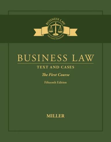Business Law: Text & Cases